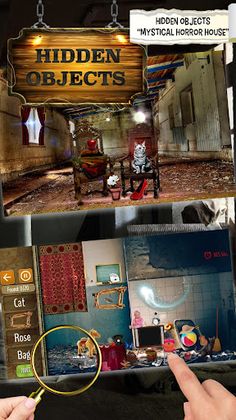Hidden objects Mystical House - Screenshot 1