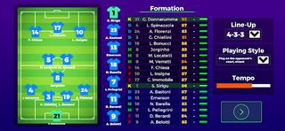 Game of Euro Football - Screenshot 1