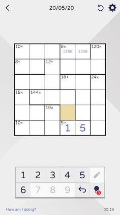 MathDoku - Daily puzzles - Screenshot 2