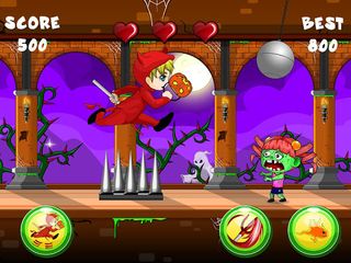 Halloween Runner - Endless Run - Screenshot 3