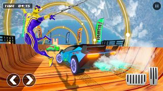 Spiderhero Stunt Race Car Game - Screenshot 2