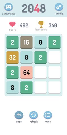 2048 Challenge - Screenshot 1