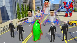 Toilet Monster Robot Games - Screenshot 3