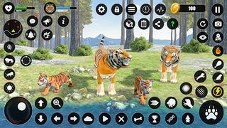 Tiger Simulator Animal Games - Screenshot 2