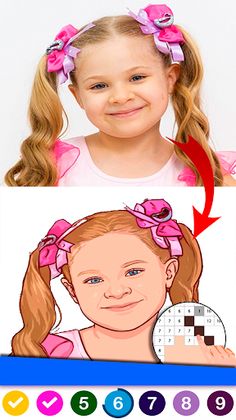 Diana and Roma Games Coloring - Screenshot 4