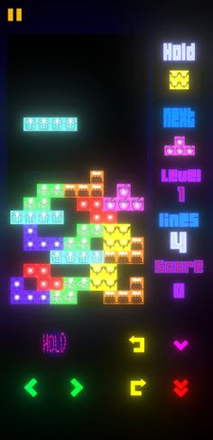 Tetris Glow - Screenshot 2