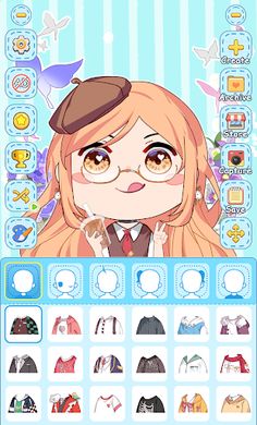 Aymi Anime Avatar Maker:emoji - Screenshot 4