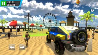 Beach Car Parking Games - Screenshot 1
