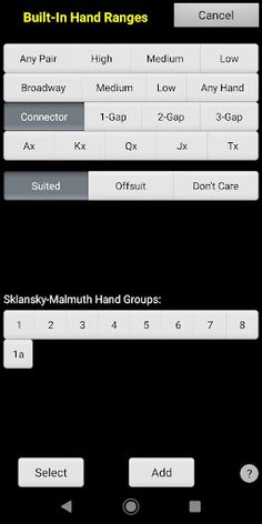 PokerCruncher - Advanced Odds - Screenshot 3