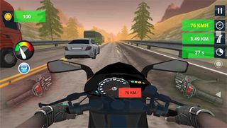 Crazy Motorcycle Rider - Screenshot 1