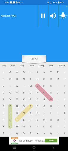 2023 Words puzzle game - Screenshot 4