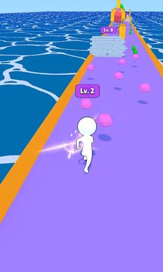 Huge Head Run - Screenshot 1