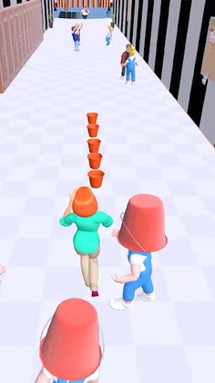 Bucket Prank Run - Screenshot 4