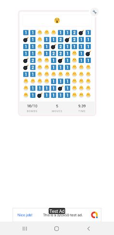 emoji mine sweeper - Screenshot 3