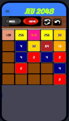 2048 Game - Screenshot 3