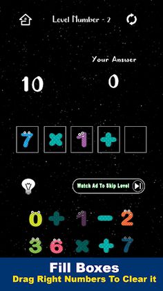 Fun Maths Game - Screenshot 2