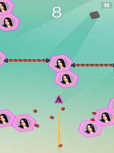 Natti Natasha Space - Shooter - Screenshot 2