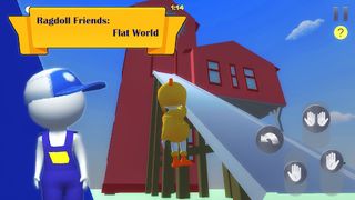 Ragdoll Friends: Flat World - Screenshot 1