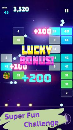 Cartoon Bricks Breaker - Screenshot 1