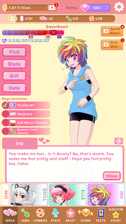 Crush Crush - Idle Dating Sim - Screenshot 5