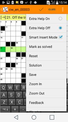 Crossword Puzzles English - Wo - Screenshot 4