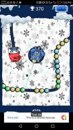 Winter ball deluxe shoot game - Screenshot 2