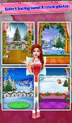 Christmas Makeup Dressup Games - Screenshot 2