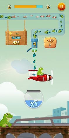 Save The Fish - Fishbone: Fish - Screenshot 2