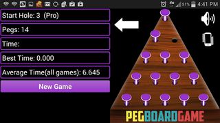 Peg Board Game - Screenshot 2