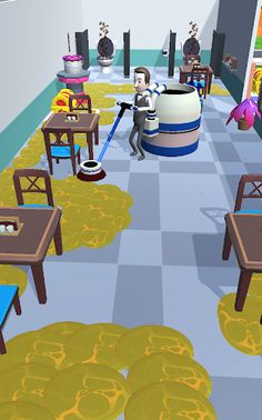 Clean Toilet - Restroom Games - Screenshot 1