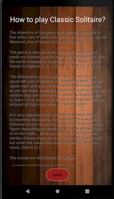 Classic Solitaire - Screenshot 4