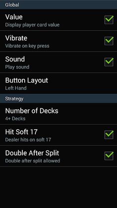 Blackjack Coach - Screenshot 4