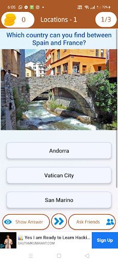 Europe Geography Quiz - Screenshot 4