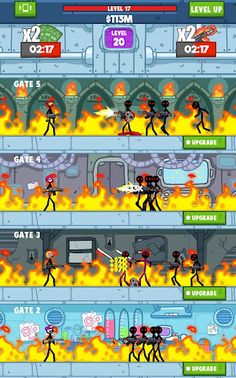 Idle Stickman - Screenshot 1