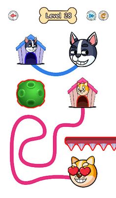 Connect Love Doge: Draw Puzzle - Screenshot 3