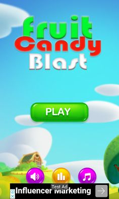 Fruit Candy Blasts - Screenshot 1