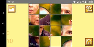 Thich Nhat Hanh Sliding Puzzle - Screenshot 1
