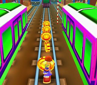 subway train runner 3D 2 - Screenshot 1