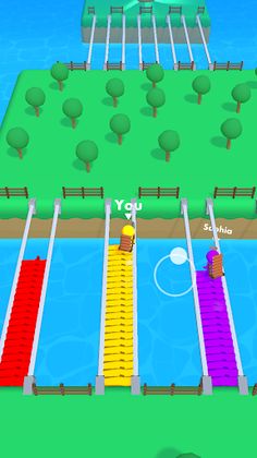 Lumber Bridge Race - Screenshot 2