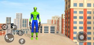 Spider Hero Miami Rope game - Screenshot 1