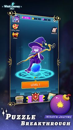 Witch's Journey Blast - Screenshot 2