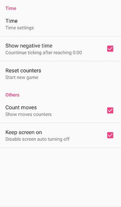 Chess Clock - Screenshot 2