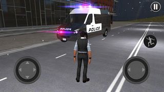 American Police Van Driving - Screenshot 2
