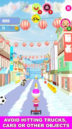 Baby Snow Run - Running Game - Screenshot 1