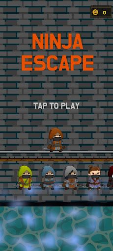 Ninja Escape : Ninja jump jump - Screenshot 1