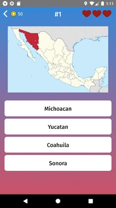 Mexico: States & Provinces Map - Screenshot 2