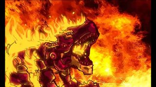 Fire Tyrannosaurus- Dino Robot - Screenshot 2