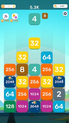 X2 Drop Blocks: Number Merge - Screenshot 3