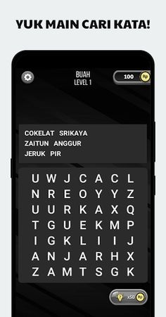 Cari Kata: Temukan Kata - Screenshot 1