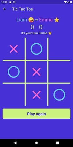 Tic Tac Toe 3 In A Row X and O - Screenshot 1